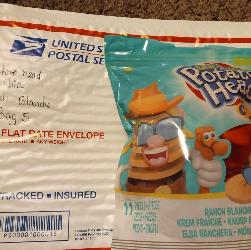 Mr potato head chips